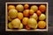 Box of citrus fruits