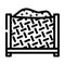 box composter line icon vector illustration