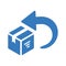 Box, delivery, easy returns, return Icon