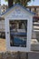 Box with free books for reading in Villefranche-sur-Mer, France