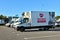 Box trucks of the corporate fleet of the Selgros company