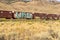 Boxcars and graffiti