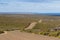 Boxer Drive, windy wavy roadway on Kangaroo Island, South Australia.