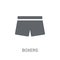 Boxers icon. Trendy Boxers logo concept on white background from