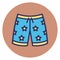 Boxers, knickers Vector Icon which can easily edit