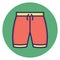 Boxers  Vector Icon which can easily edit