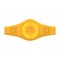 boxing belt isolated icon