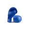 Boxing Blue gloves isolated on white background, vector illustration