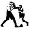 Boxing, boxers, fight, fighting, SVG, DXF, PNG, Cricut, Silhouette Cameo, EPS, cut file, clipart, instant download, digital