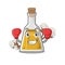 Boxing cottonseed oil in a mascot bottle