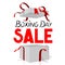 Boxing Day/ Christmas sale illustration