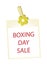 Boxing Day Photos Frame with Yellow Flower