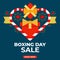 Boxing day sale promotion social media post