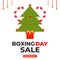 Boxing day sale promotion social media post