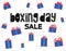 Boxing day sale. â€Ž26 December graphic phrase