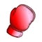 Boxing Glove For Active Sport Color Vector