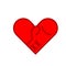 Boxing gloves heart icon