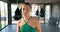 Boxing, portrait and boxer woman with fitness focus, challenge and motivation for fight goal, workout training and