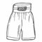 Boxing Short Short Streetwear, Mma shorts. Commercial Use