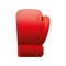boxing sport glove isolated icon
