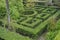 Boxwood labyrinth maze knot garden