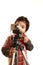 Boy and a camera