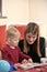 A Boy With Cochlear Implants Reading