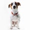 Boy dog breed Jack Russell Terrier