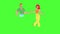 Boy And Girl Dancing Funk Dance Characters Animation
