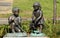 Boy & girl statue-Children`s Memorial Park