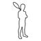 Boy holds badminton racket Cute young child holding standing toy shuttlecock Happy concept Teenage action Summer sport activity