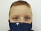 Boy a protect mask stop coronavirus panic pollution influenza infection disease epidemic danger