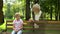 Boy remembers dead granddad, watching his ghost on bench, loneliness and sadness