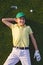 Boy`s golfer dreams