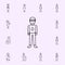 boy\\\'s second childhood period icon. Generation icons universal set for web and mobile