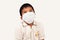 boy sick wear mask