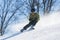 Boy skiing on snows, Beijing