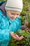 Boy with a sprig of Aronia