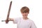 Boy with sword