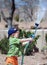 Boy with Water Hose