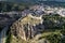 Boyabat Castle and Boyabat District aerial view.