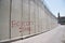 \'Boycott Israel\' graffiti on Israeli separation wall