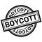 Boycott rubber stamp