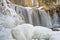 Boyne River Cuts Through Ice And Snow At Hoggs Falls