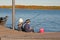 Boys Fishing in the Autumn