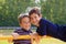 Boys Playing at the Playground