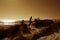 Boys Running In Dunes