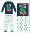 boys t shirt long pant Dino print vector