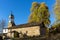 BOZHENTSI, BULGARIA - OCTOBER 29 2016: Church of Saint Prophet Elijah in village of Bozhentsi, Bulgaria