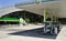 BP petrol station wide view